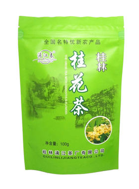 窨制桂花茶漓江春无添加
