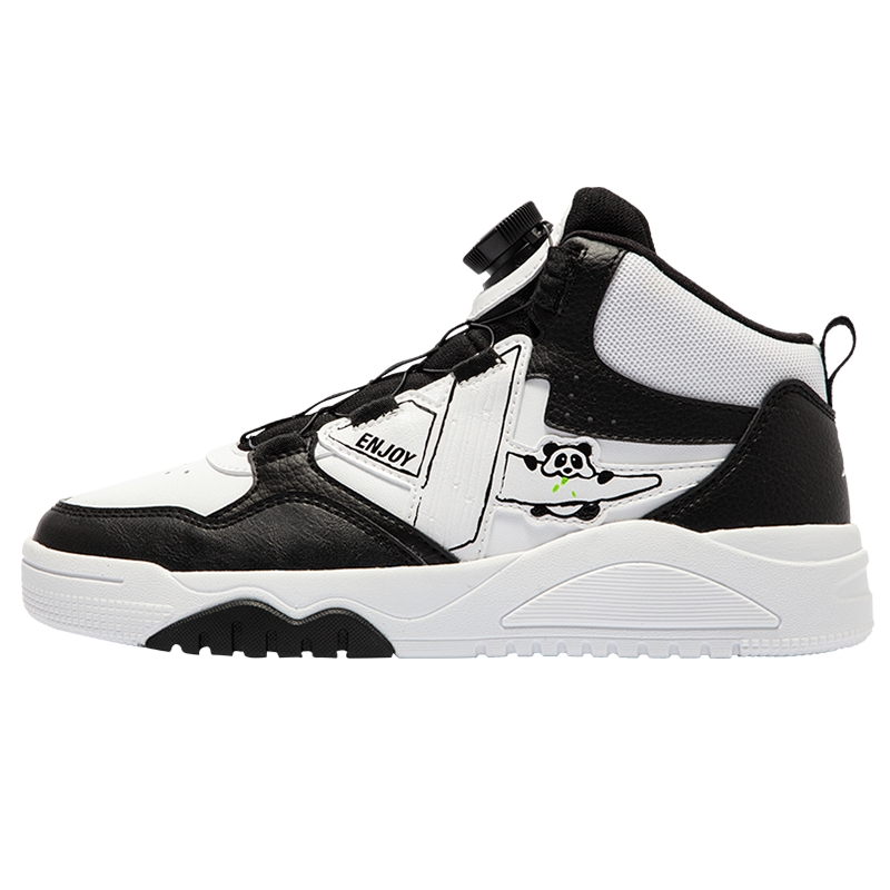 特步儿童2025秋冬款女童旋转扣板鞋运动鞋中大童童鞋休闲女生鞋子