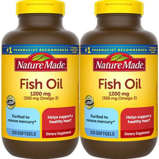 天维美naturemade鱼油fishoil深海软胶囊omega3中老年epa成人dha