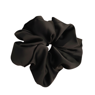 缎面超大大肠发圈2026正流行头绳不勒发无扎痕头花丸子头发绳头饰