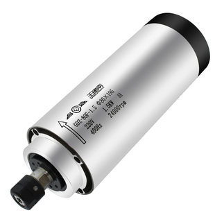 昌盛圆形风冷主轴800w/1.5kw/2.2kw四轴承雕刻机通用高速风冷电机