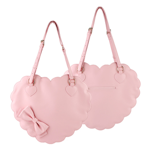 【定金】绵羊泡芙花边爱心托特包大容量lolita单肩包百搭通勤