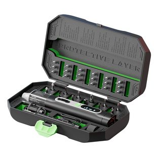 德力西电动螺丝刀套装充电式小型家用精密拆机螺丝批多功能电钻