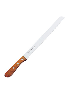 藤次郎不锈钢面包刀烘培用锯齿刀