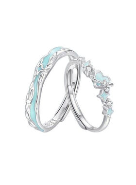 【纪念礼物】光年情侣对戒纯银