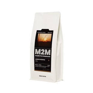 M2M意式拼配套装中深度烘焙黑咖啡豆粉商用浓缩美式拿铁量贩1362g