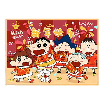 蜡笔小新拼图1000/500/300片益智