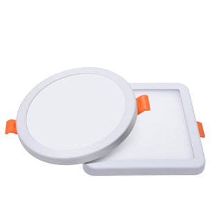 led筒灯天花灯嵌入式客厅6W8W可调节开孔灯15W20W超薄方形面板