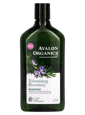 Avalon Organics阿瓦隆洗发水茶树精油薰衣草滋养头皮调理丰盈强