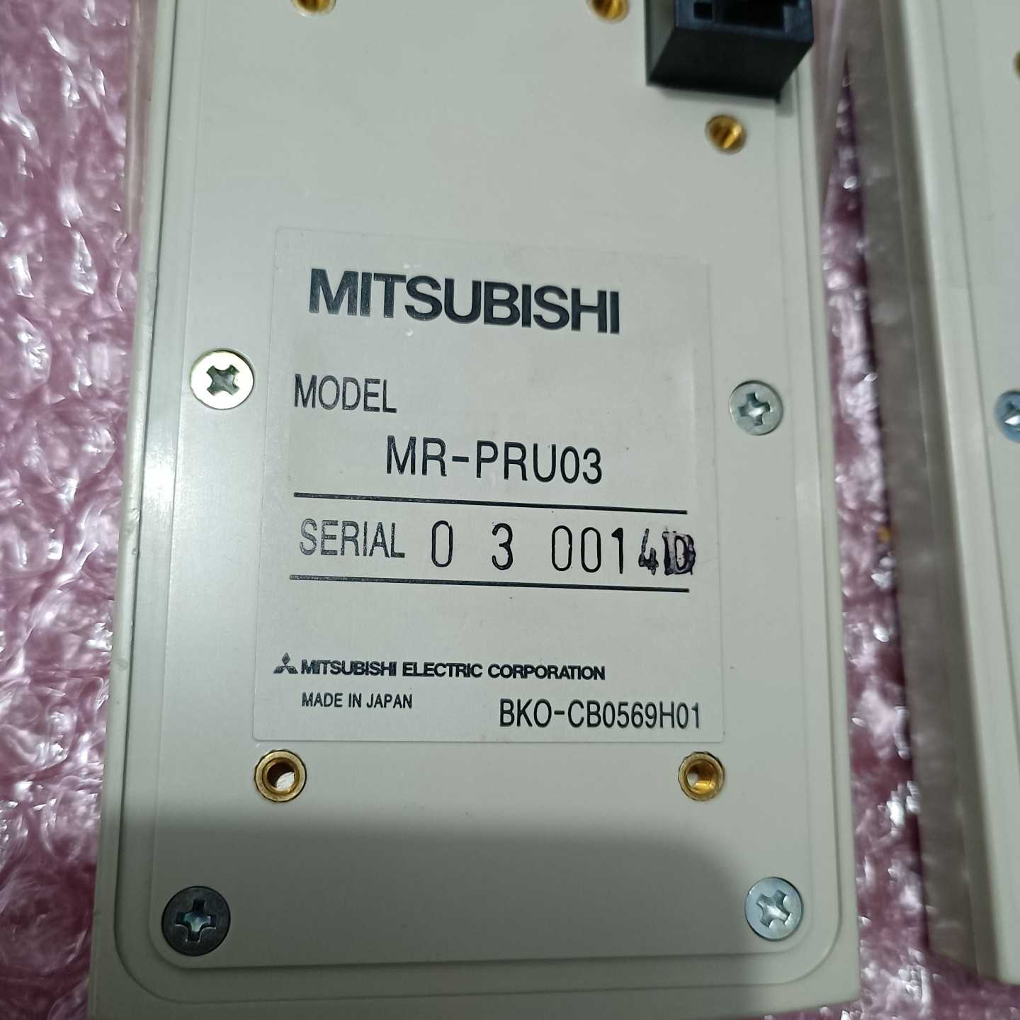 议价--全新三菱变频器MR-PRU03 操作面板,全新正品未使用,没