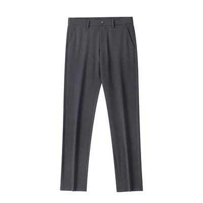 奥克罗菲秋季轻奢羊毛百搭休闲裤