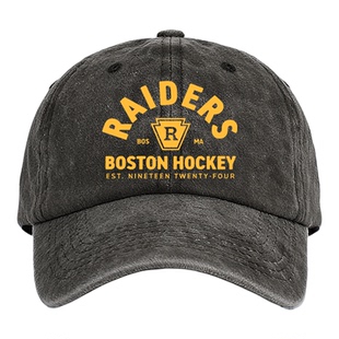 RAIDERS波士顿曲棍球队巅峰对决运动棒球鸭舌帽子 hudson william