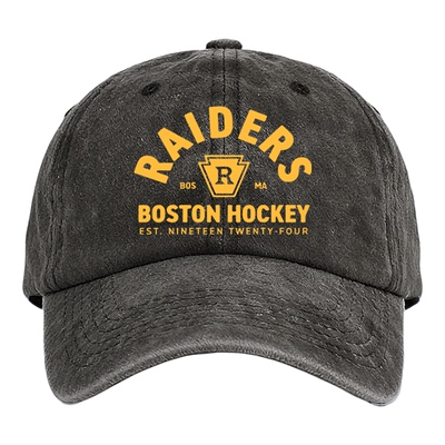 RAIDERS波士顿曲棍球队巅峰对决运动棒球鸭舌帽子 hudson william