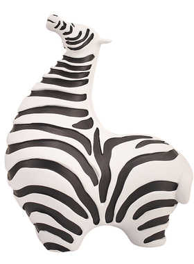 简约斑马客厅抽象软装饰品摆件