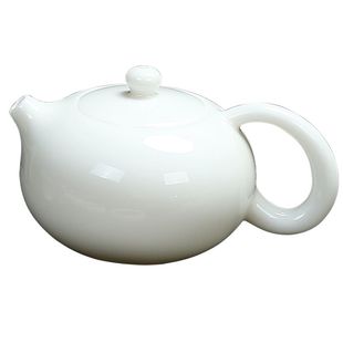 正品德化羊脂玉白瓷茶壶 家用功工夫茶具泡茶壶单壶纯手工西施壶