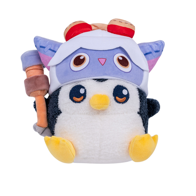 云顶之弈 羽饰骑士 崔丝塔娜毛绒玩偶 游戏周边官方正品抱枕