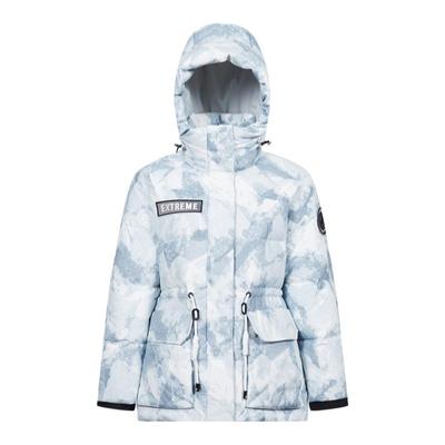 波司登羽绒服女中长款极寒鹅绒东北加厚新款保暖收腰抽绳连帽外套