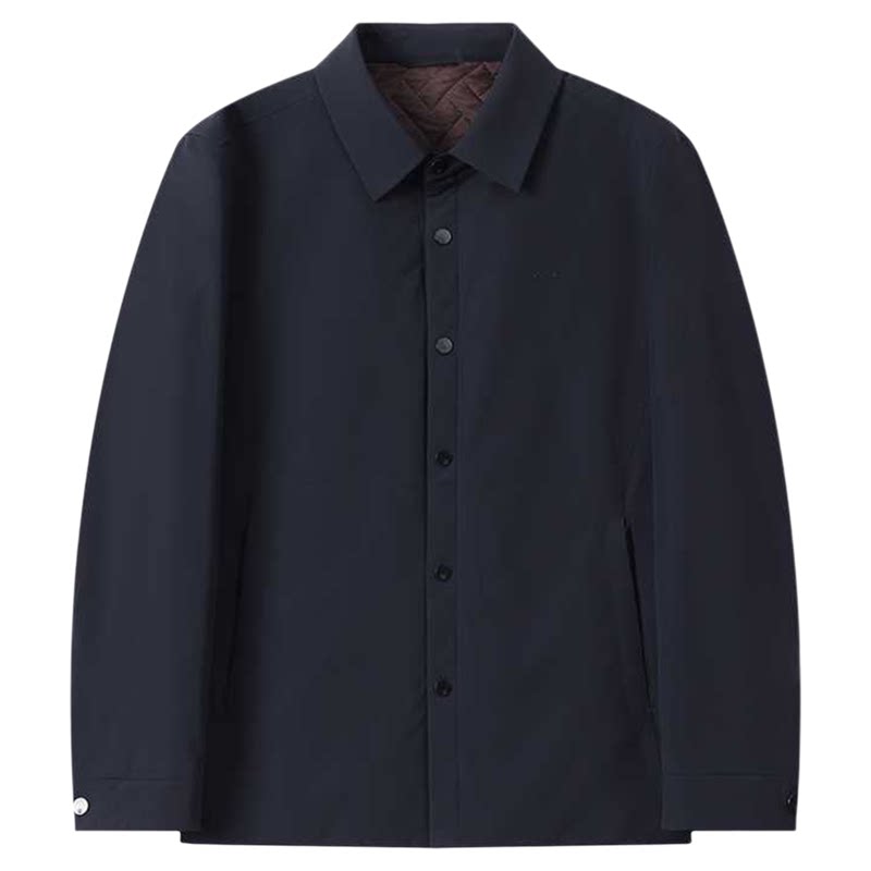 梦特娇[棉服羊毛+羊绒加厚夹克男