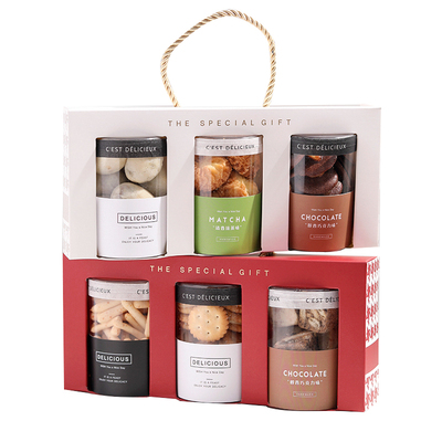 手工糖果盒手提曲奇饼干罐包装盒