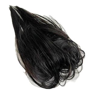 网红抓夹鸡窝头毽子头鸡毛夹显发量2025新款后脑勺假发鲨鱼夹头饰