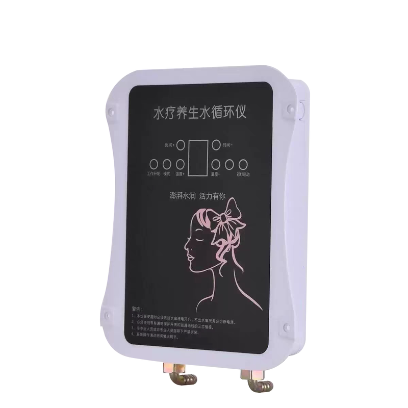 洗头床加装智能温控中药水循环