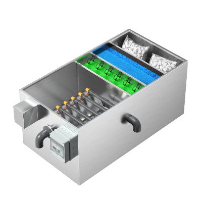 鸿韵转鼓微滤机锦鲤鱼池过滤器