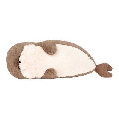 超软海豹海獭毛绒玩具抱枕