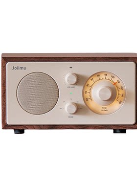 真原木黑胡桃复古桌面音响礼物