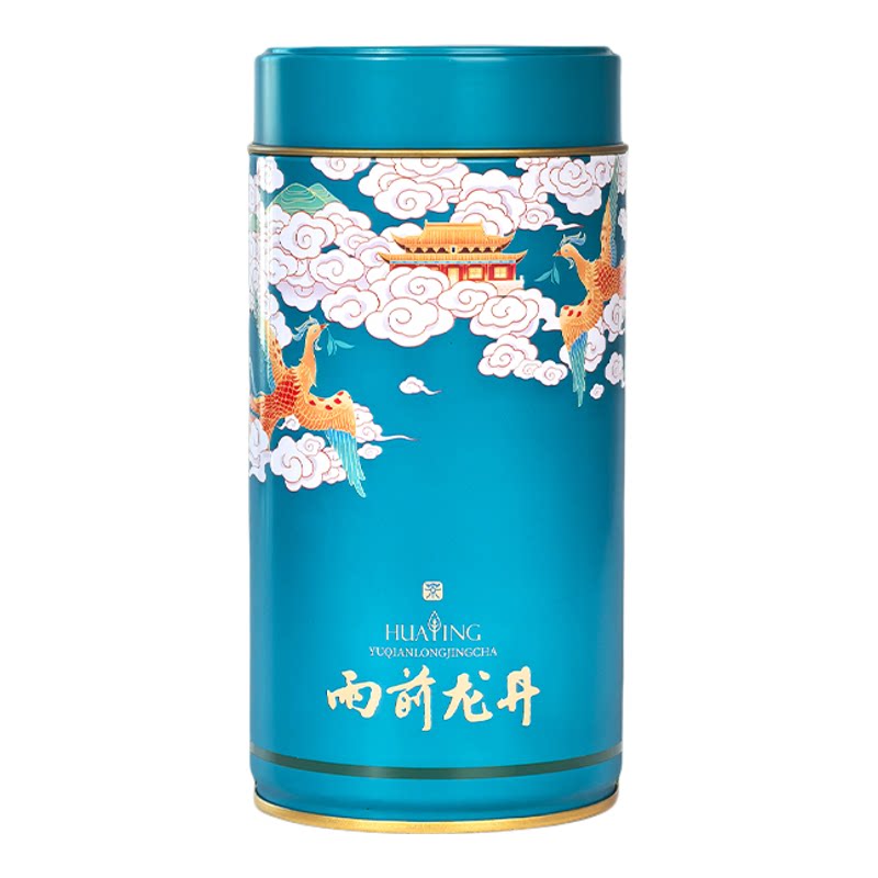 雨前龙井口粮茶75g铁罐装