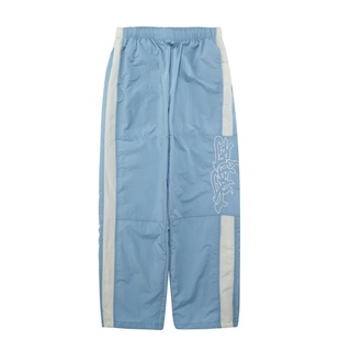 TRIBAL美式嘻哈街头涂鸦印花束脚街舞风拼接复古街头机能风运动裤