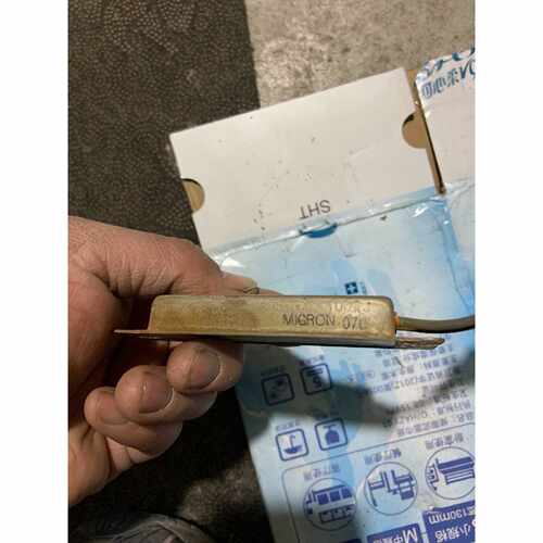 询价下单伺服驱动器刹车电阻MICRON，A5 750W的实拍，1