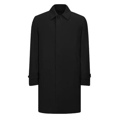 美国杜邦三防面料风衣通勤中长款