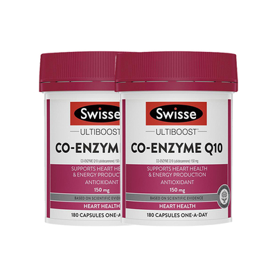 swisse斯维诗辅酶q10软胶囊*2瓶