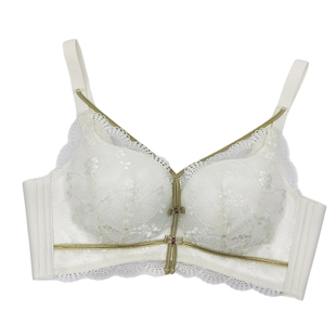 水晶伴侣E8515性感蕾丝无钢圈内衣女小胸不空杯柔软中厚A聚拢文胸