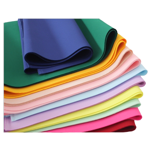 半米价太空棉布料加厚丝针织布泡泡空气层外套服装面料真空夹层夹