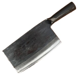 老村口菜刀新款中式切片刀杀鱼刀弹簧钢手工锻打商用砍骨刀斩切刀