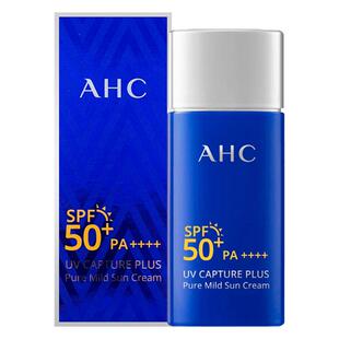 爱和纯/AHC防晒霜50ml易推开快速成膜SPF50+PA++++效期至27/7/17