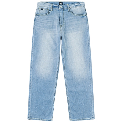 【张凌赫代言】Lee26春夏新品轻薄EasyRider761宽松阔腿牛仔裤男