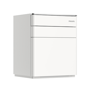 【新款】PHILIPS飞利浦302保险柜家用小型床头柜保险箱一体家庭入衣柜全钢防盗撬智能密码柜指纹识别首饰存钱