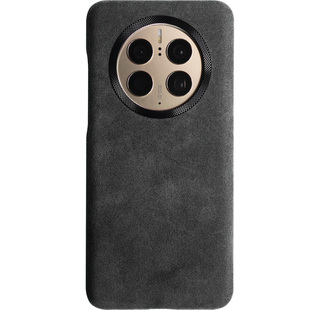 YMW丨Alcantara适用华为mate60pro+/p60 50 40 RS手机壳欧缔兰翻毛皮高级皮套