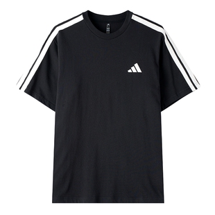 幸运叶子|Adidas阿迪达斯短袖男运动服宽松透气圆领T恤KR2490