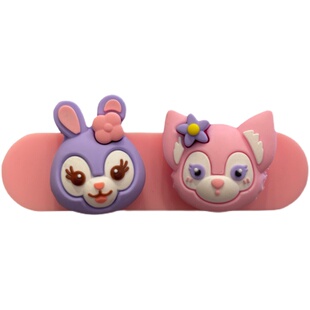 桌面数据线磁吸固定器耳机理线器卡通整理充电线可爱收纳器不凌乱