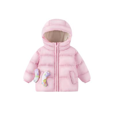 加绒加厚羽绒服懿琪宝贝女童