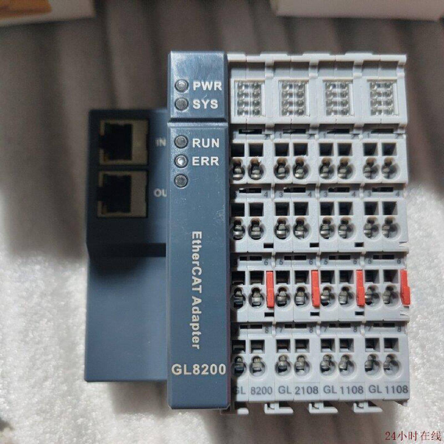 可维修EtherCAT远程IO模块打包出GL8200总线主机配套IO扩展模块全图片