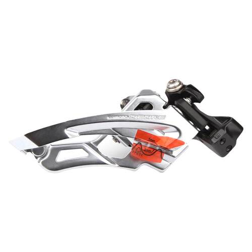 禧玛诺SHIMANO M6000前拨山地自行车30速侧拉20速下拉前变速器