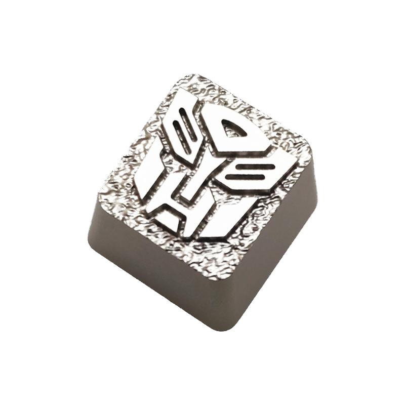 铝合金个性透光锤纹键帽现货包邮