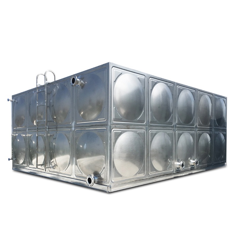 304不锈钢水箱方形拼装BDF二次供水生活高位SW储水罐养殖消防水塔