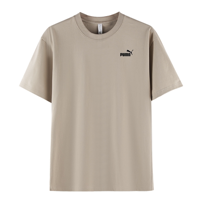 奥莱 纯棉短袖t恤男士夏季2026新款体恤正肩半袖白色上衣