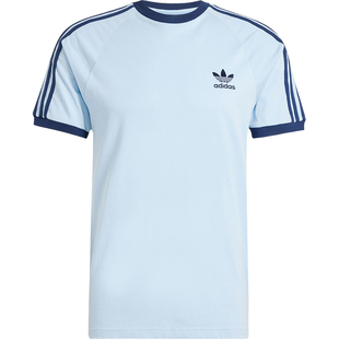 Adidas/阿迪达斯正品三叶草男士时尚简约圆领短袖T恤JN7018