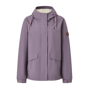 POLOWALK女士外套2026春季新款简约百搭显瘦连帽休闲通勤夹克女装